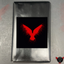 THE RAVEN BLOOD RED