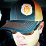 Ezra Zion Neon Orange Trucker