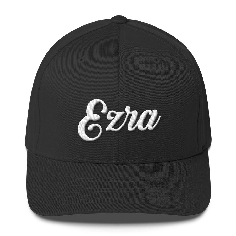 EZRA Embroidered Logo Flexfit Hat