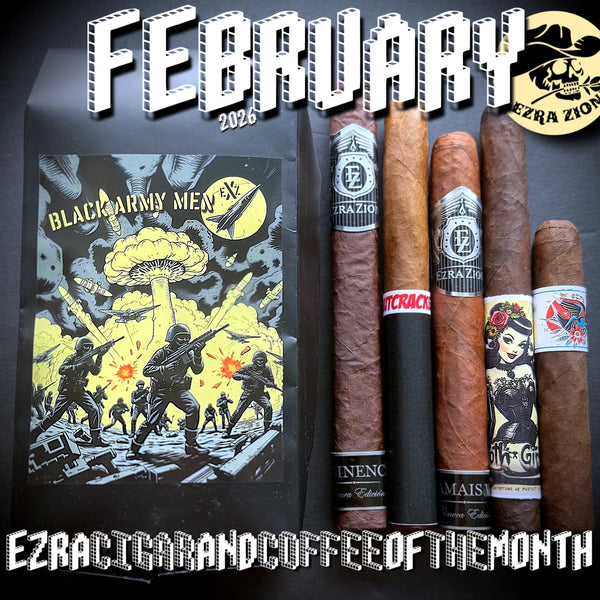 FEBRUARY 2026 EZRA CIGAR & COFFEE OF THE MONTH CLUB