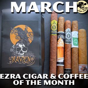 MARCH 2026 EZRA CIGAR & COFFEE OF THE MONTH CLUB