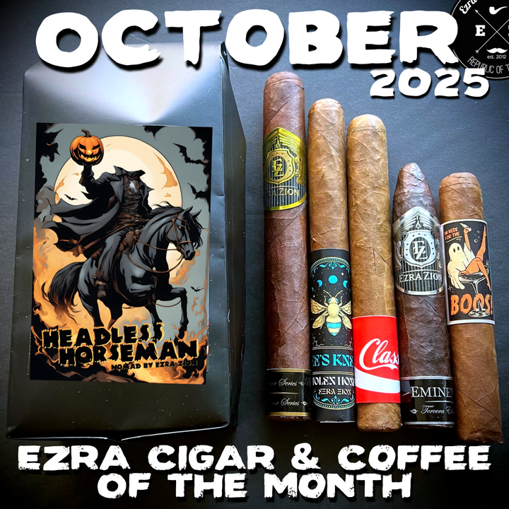 Ezra Cigar & Coffee of the Month