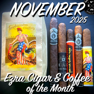 Ezra Cigar & Coffee of the Month