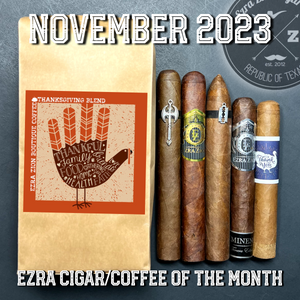 Ezra Cigar & Coffee of the Month