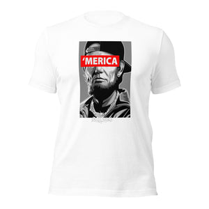 ‘MERICA HONEST ABE T-SHIRT