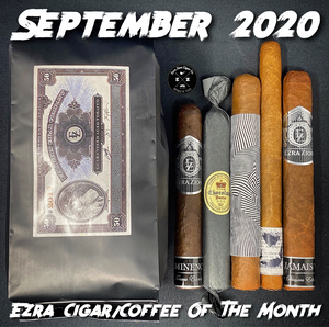 Ezra Cigar & Coffee of the Month