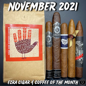 Ezra Cigar & Coffee of the Month