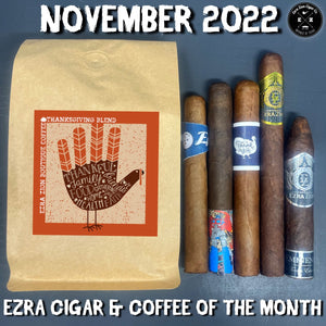 Ezra Cigar & Coffee of the Month