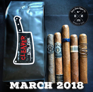 Ezra Cigar & Coffee of the Month
