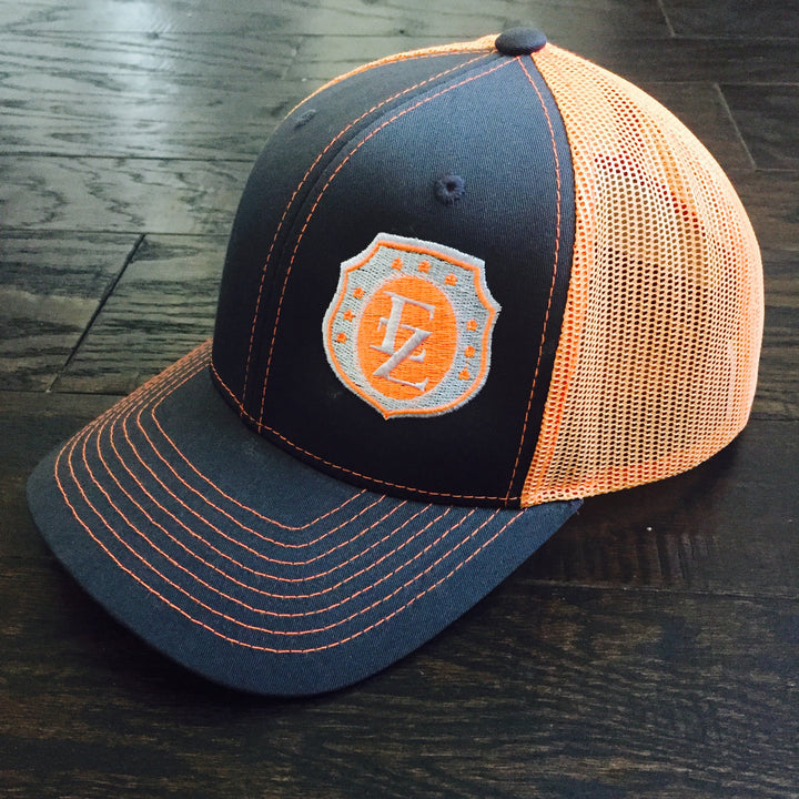 Ezra Zion Neon Orange Trucker