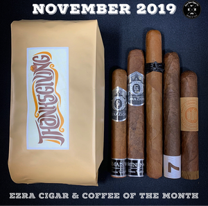 Ezra Cigar & Coffee of the Month