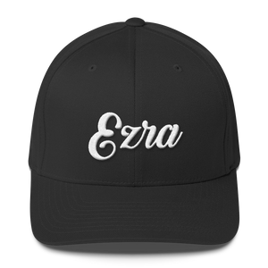 EZRA Embroidered Logo Flexfit Hat