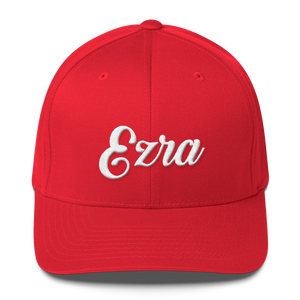 EZRA Embroidered Logo Flexfit Hat