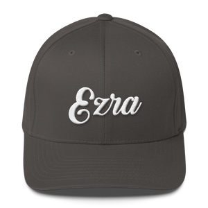 EZRA Embroidered Logo Flexfit Hat